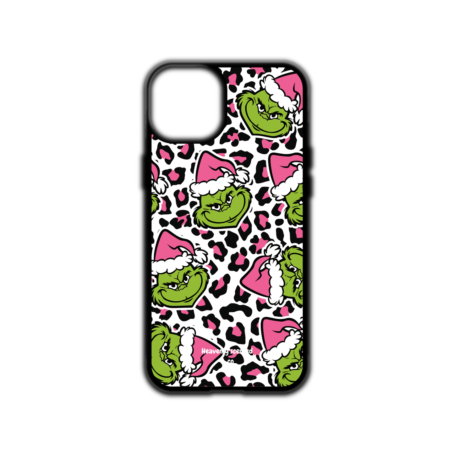 Leopard grinchy iPhone case