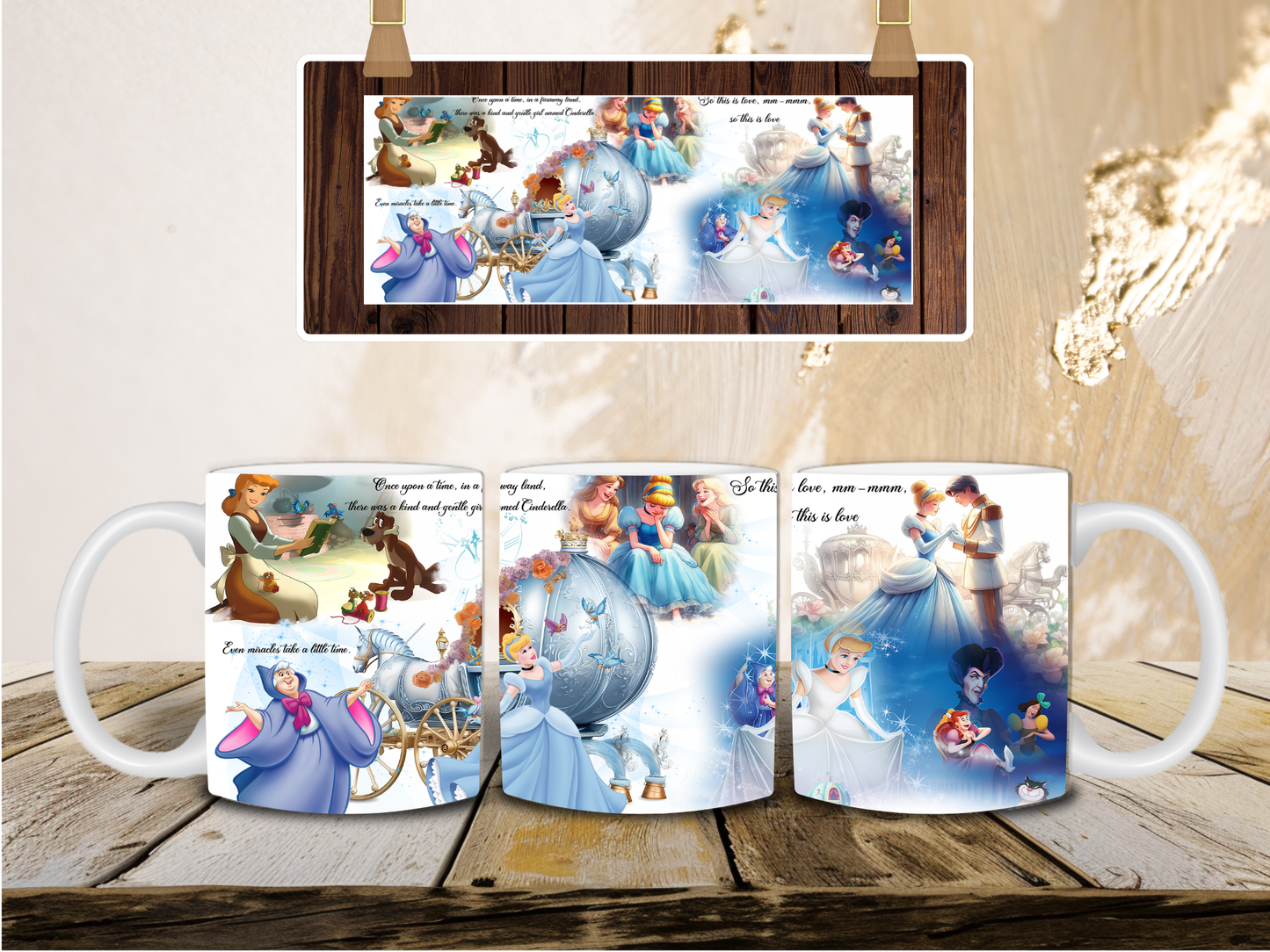 Princess and prince mug