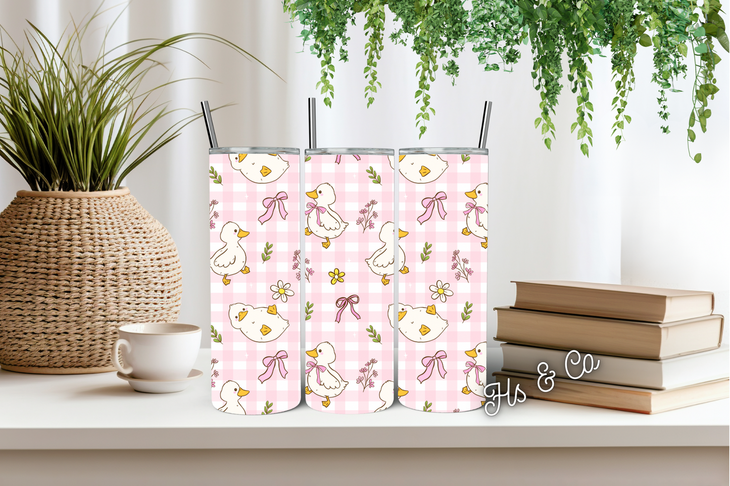 Bow Duckie tumbler