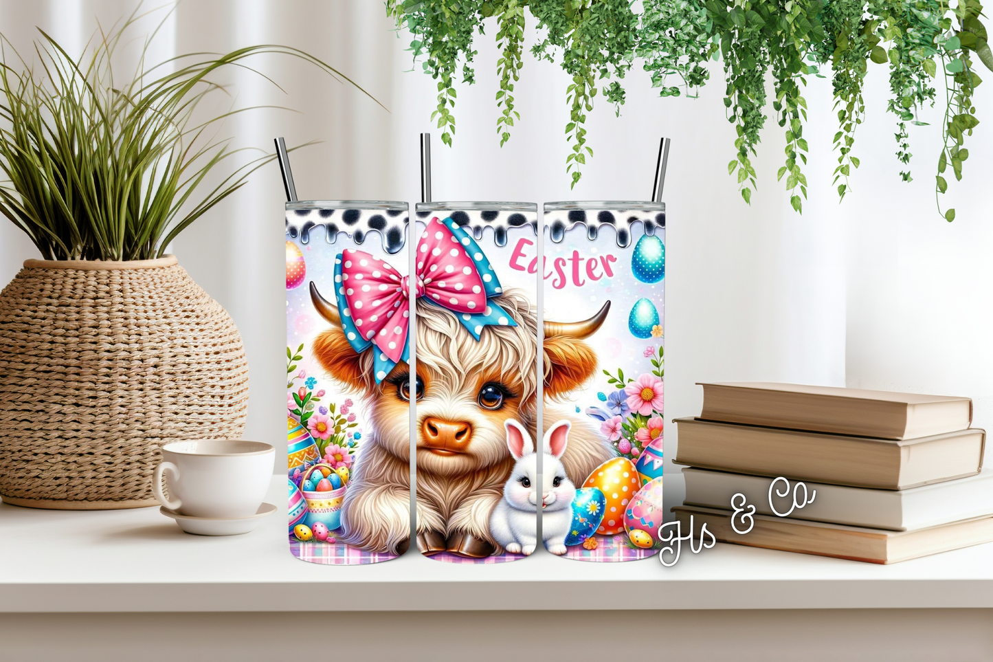 Easter highland tumbler