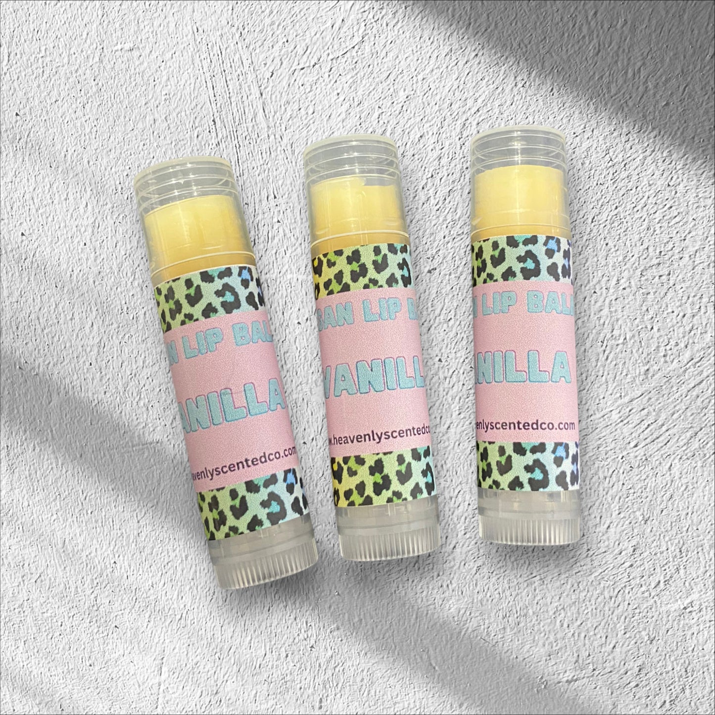 Vanilla lip balm
