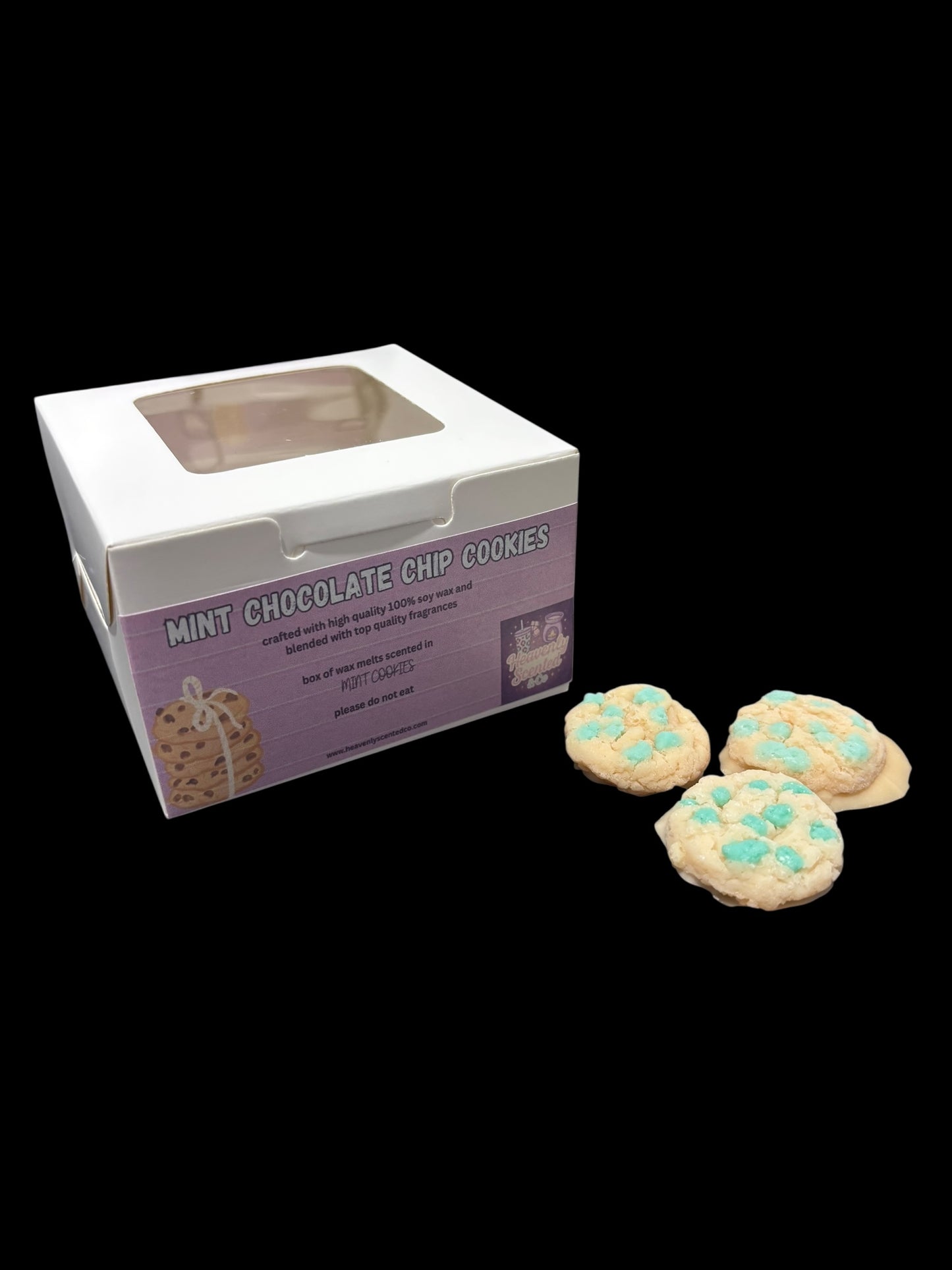 Mint choc chip cookies wax melt