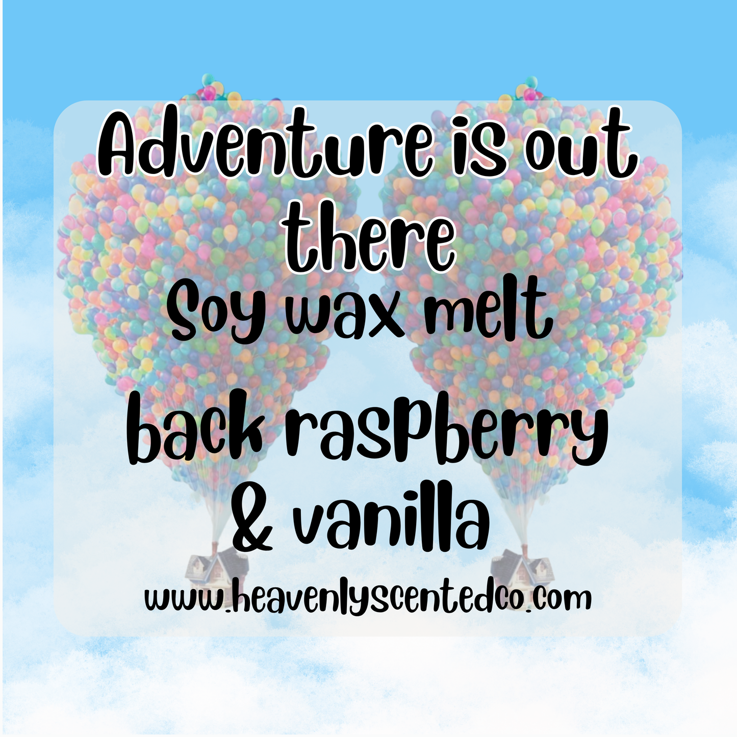 Adventure is out there (up) wax melt