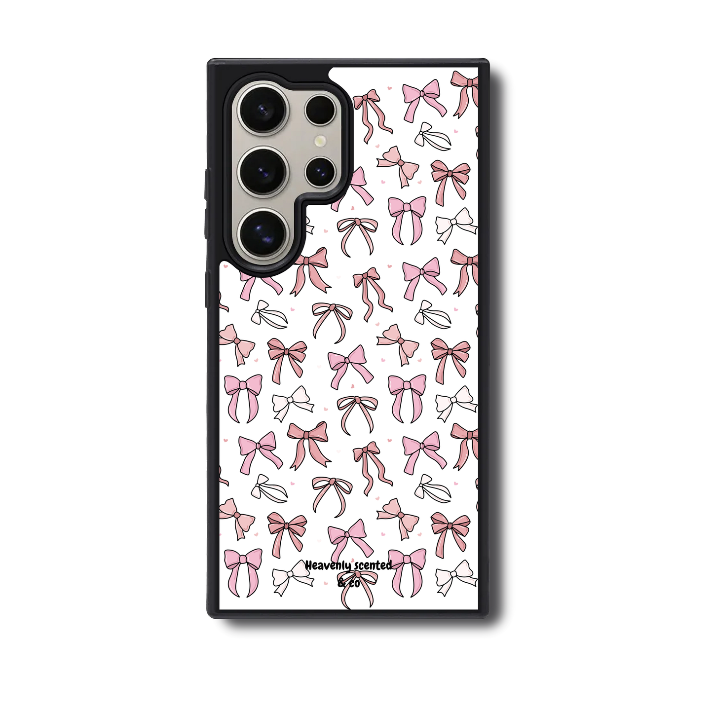 Pink bows Samsung case