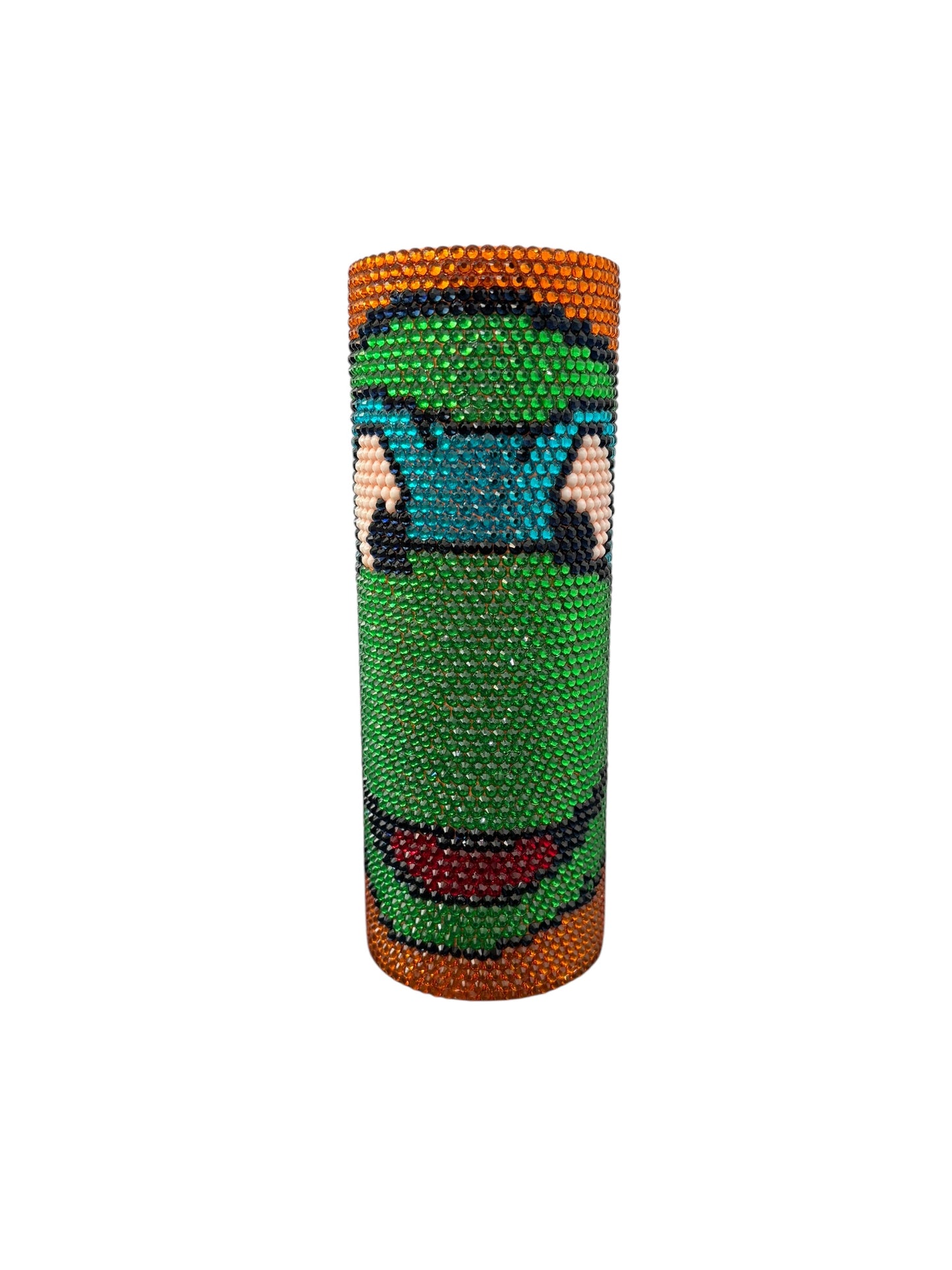 Turtle #1 rhinestone tumbler