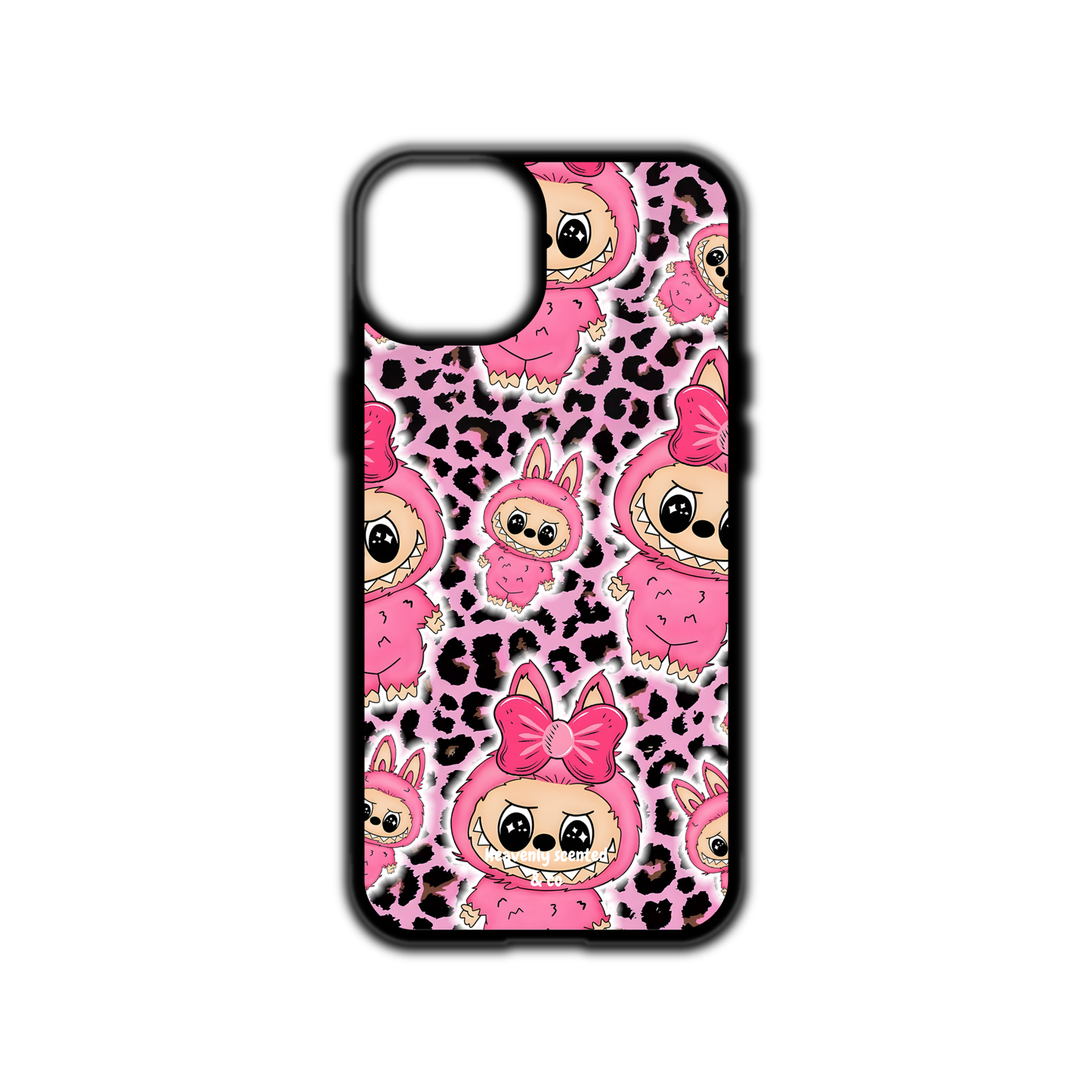 Pink leopard bubu iPhone case