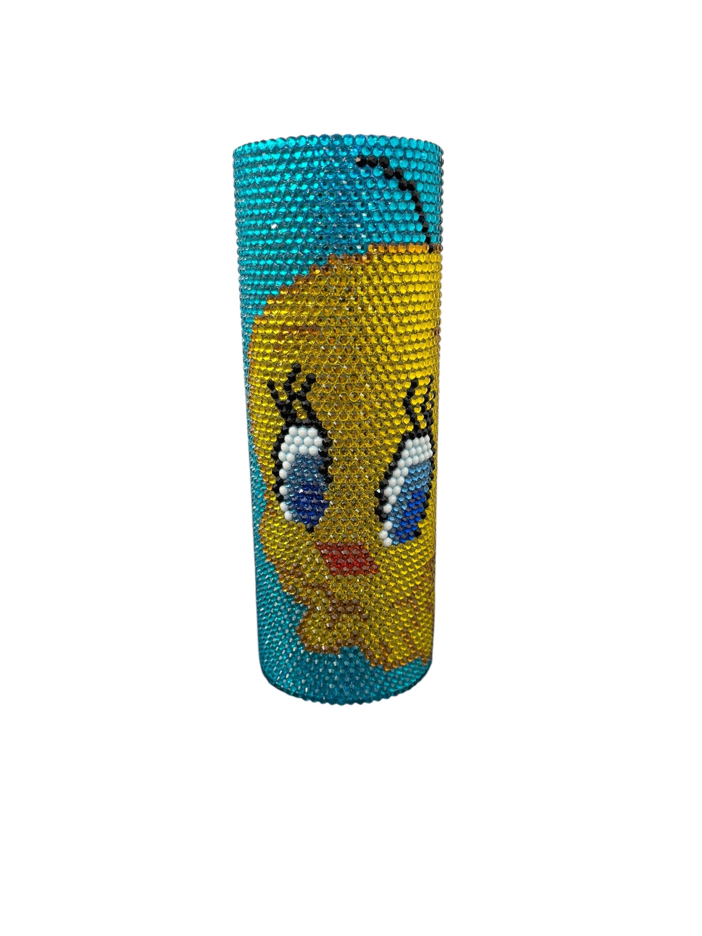 Tweety rhinestone tumbler