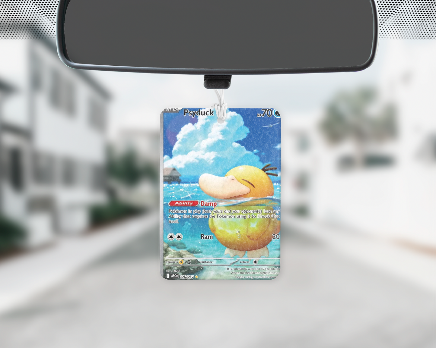 Happy duck car freshie