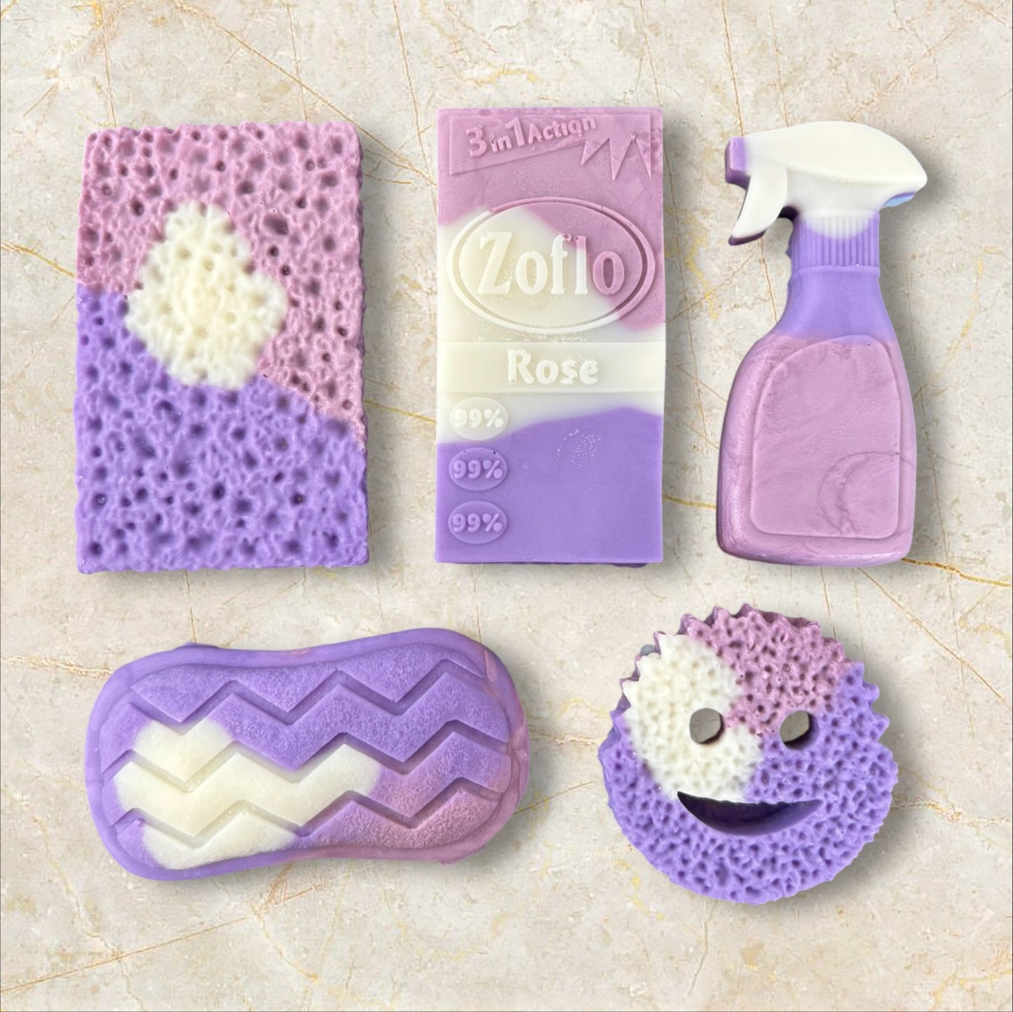Lenor rose wonderland mini cleaning set wax melts