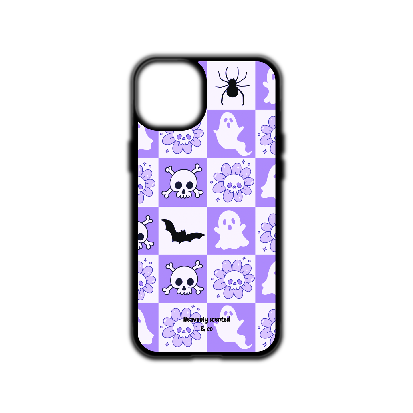Purple horror iPhone case
