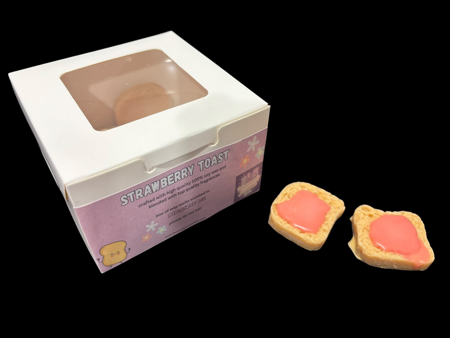 Strawberry toast wax melt