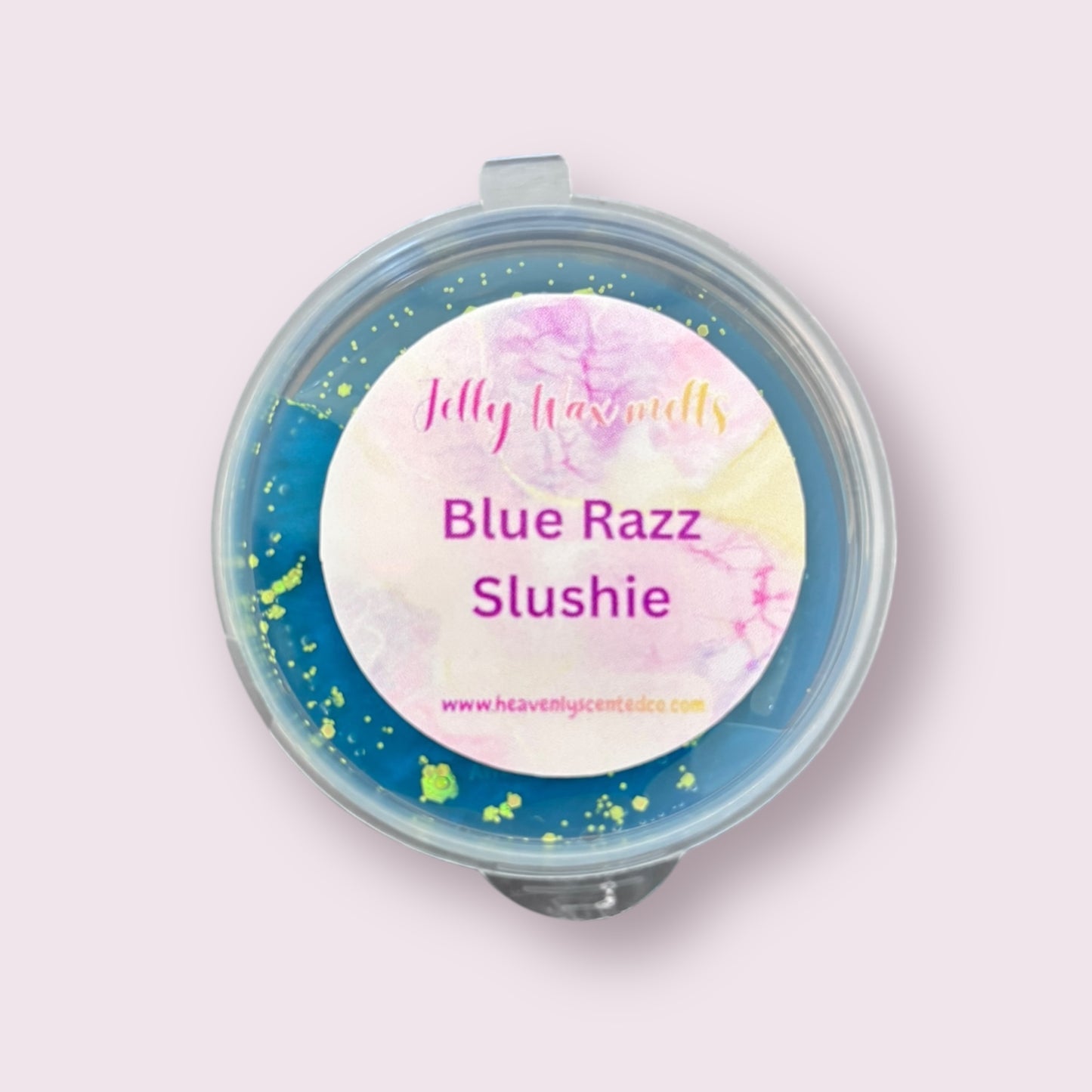 Blue razz slushie jelly wax melts
