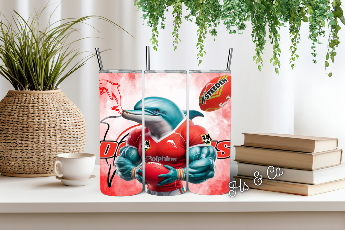 Dolphins tumbler