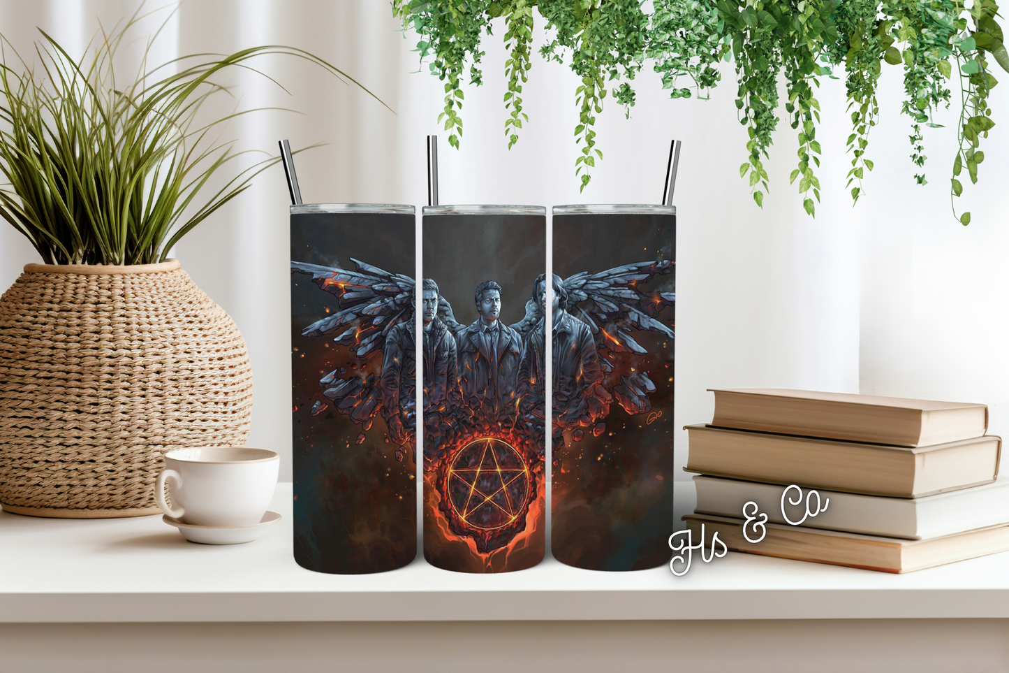 Super natural #3 tumbler