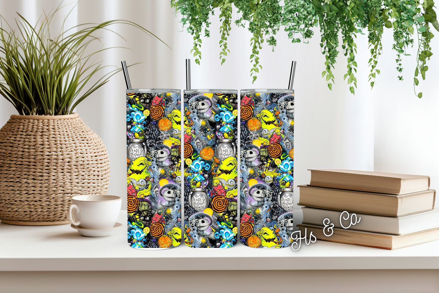 Deadly night shade tumbler