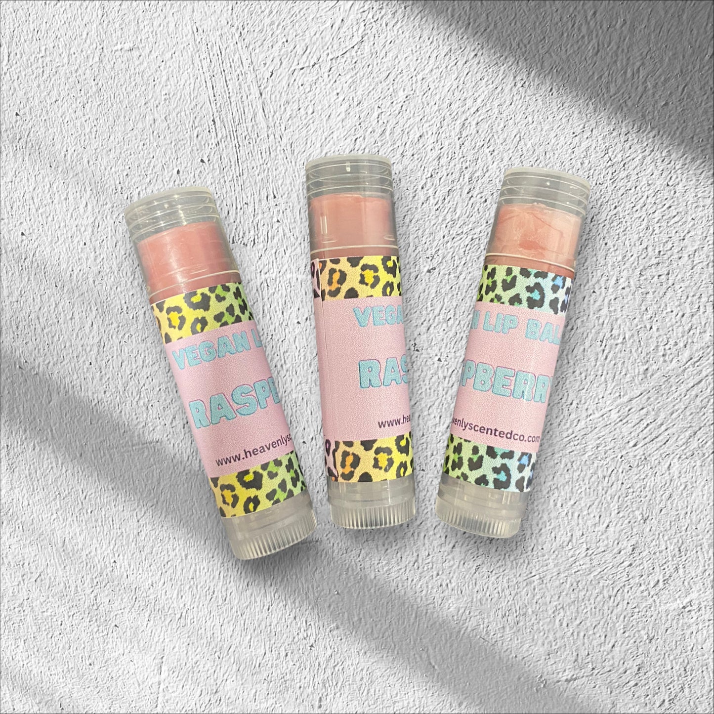 Raspberry lip balm