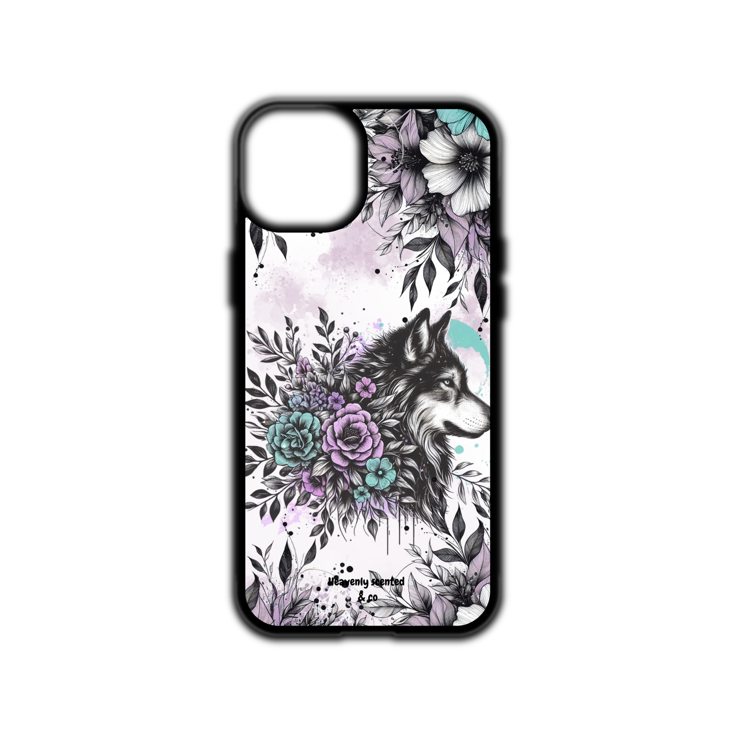 Boho wolf iPhone case