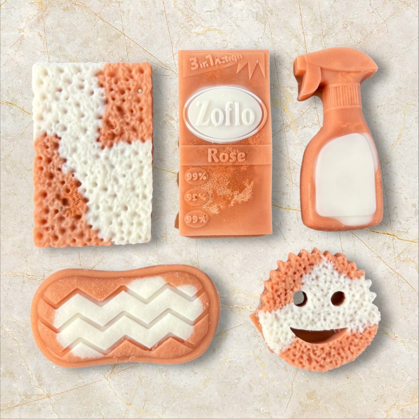 Caramello mini cleaning set wax melts