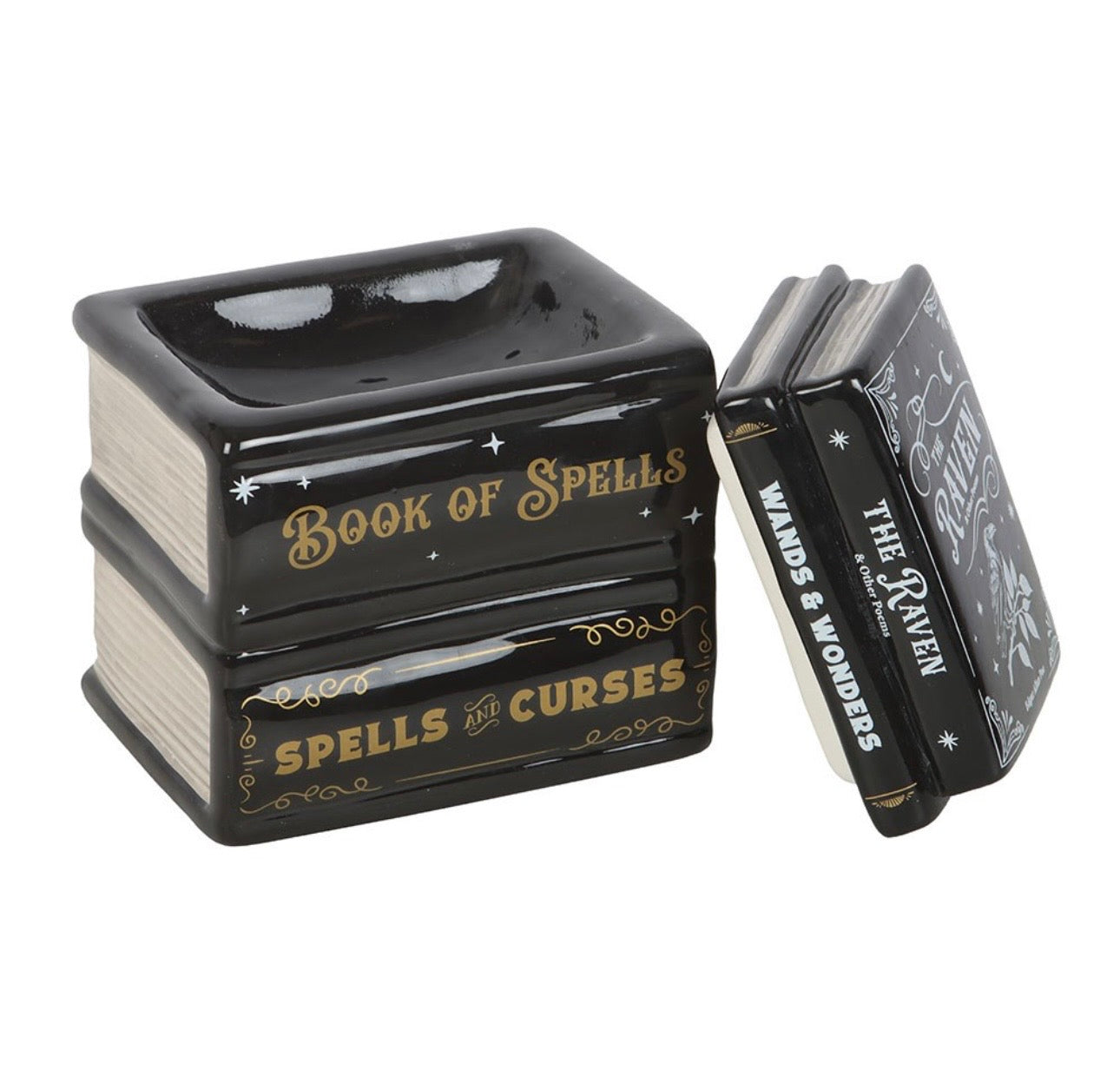 Book of spells tea light warmer
