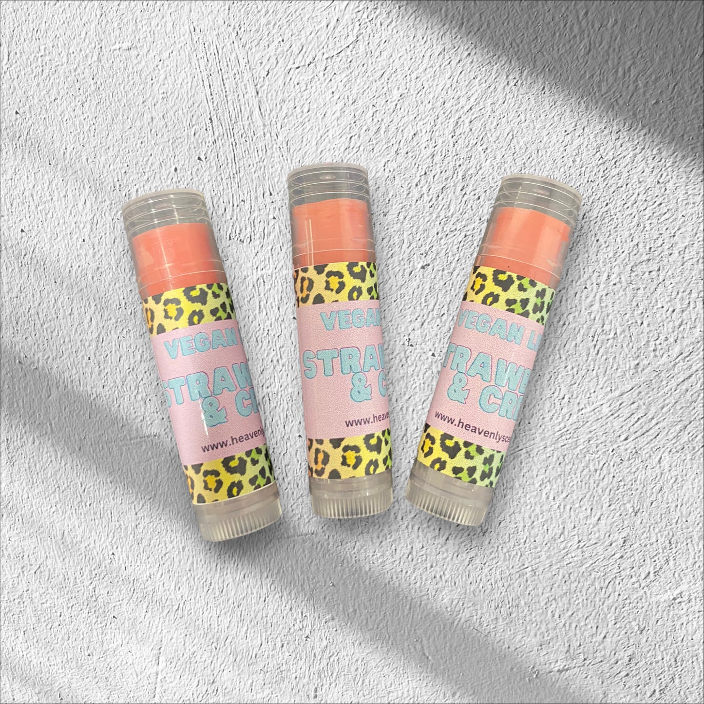 Strawberries and cream lip balm