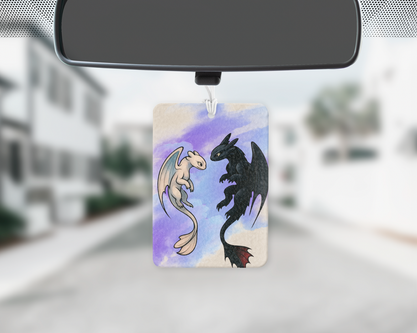 Dragon love car freshie