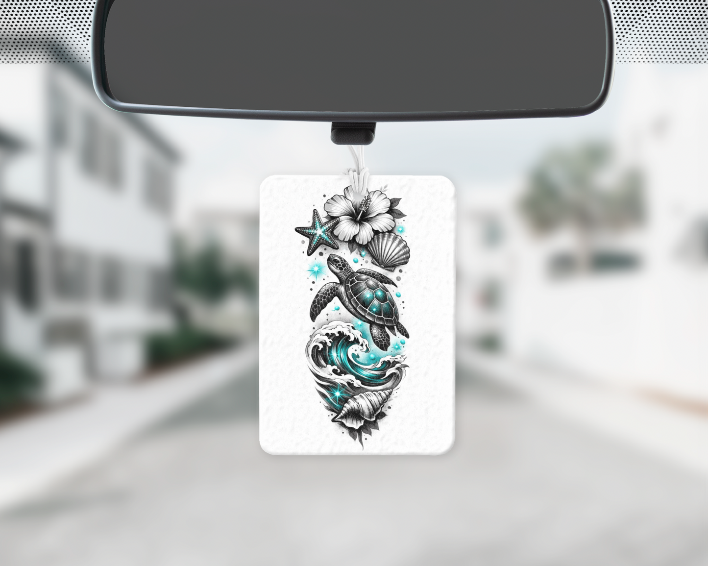 Ocean turtle car freshie