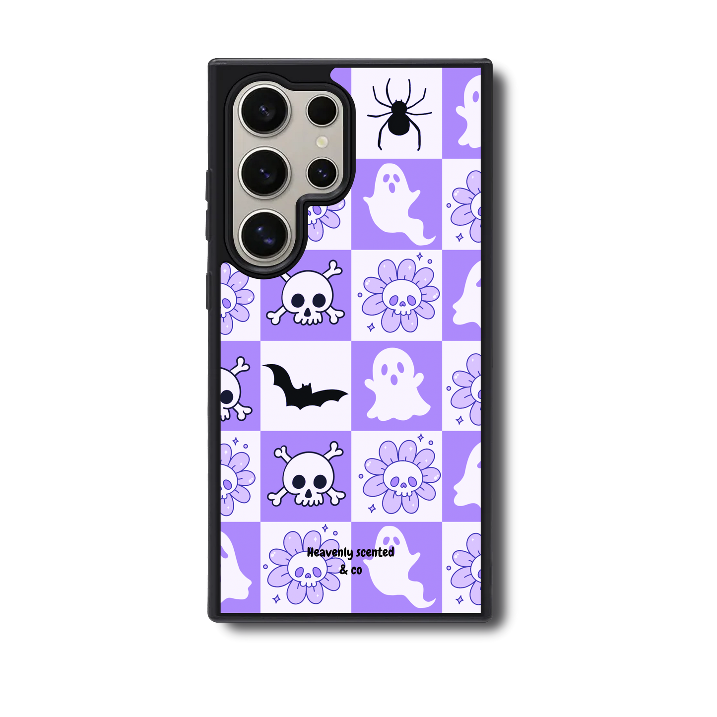 Purple horror Samsung case