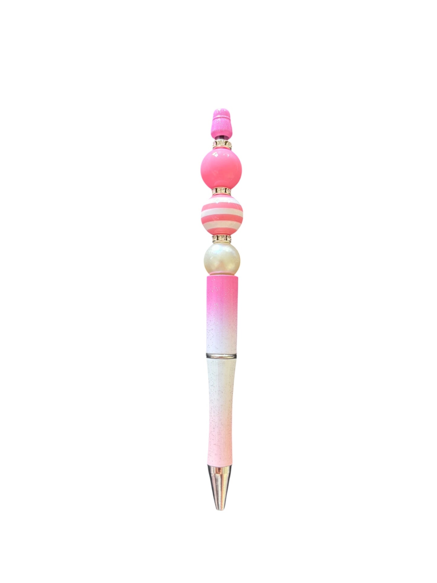 Ombré pink stripe pen