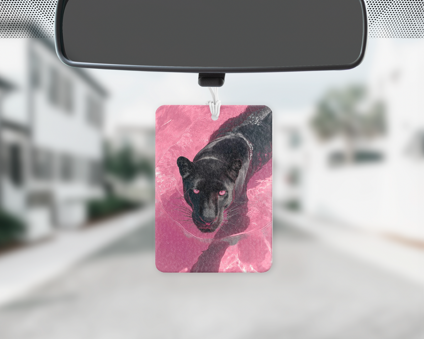 Black panther car freshie