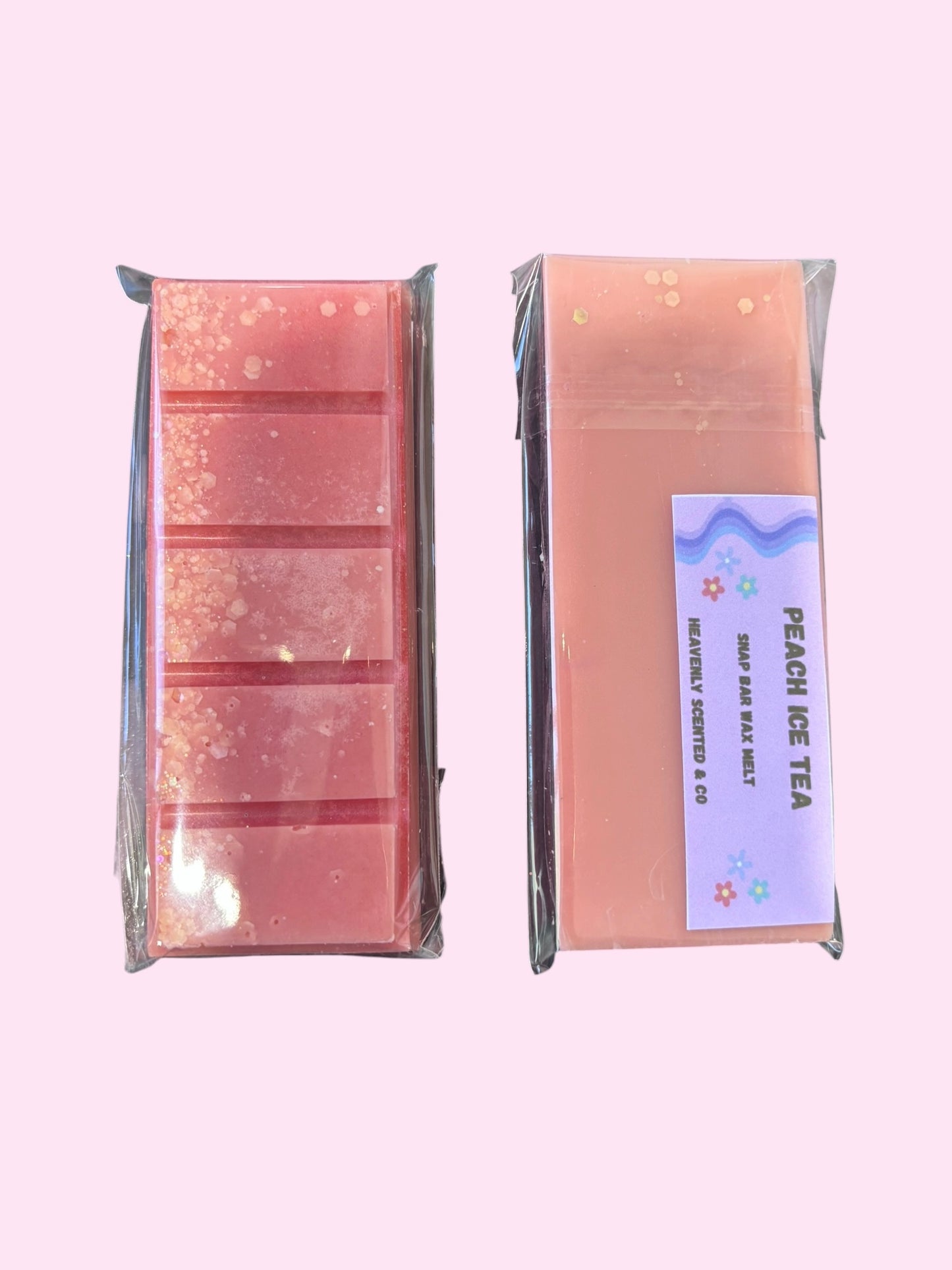 Peach ice tea snapbar wax melt