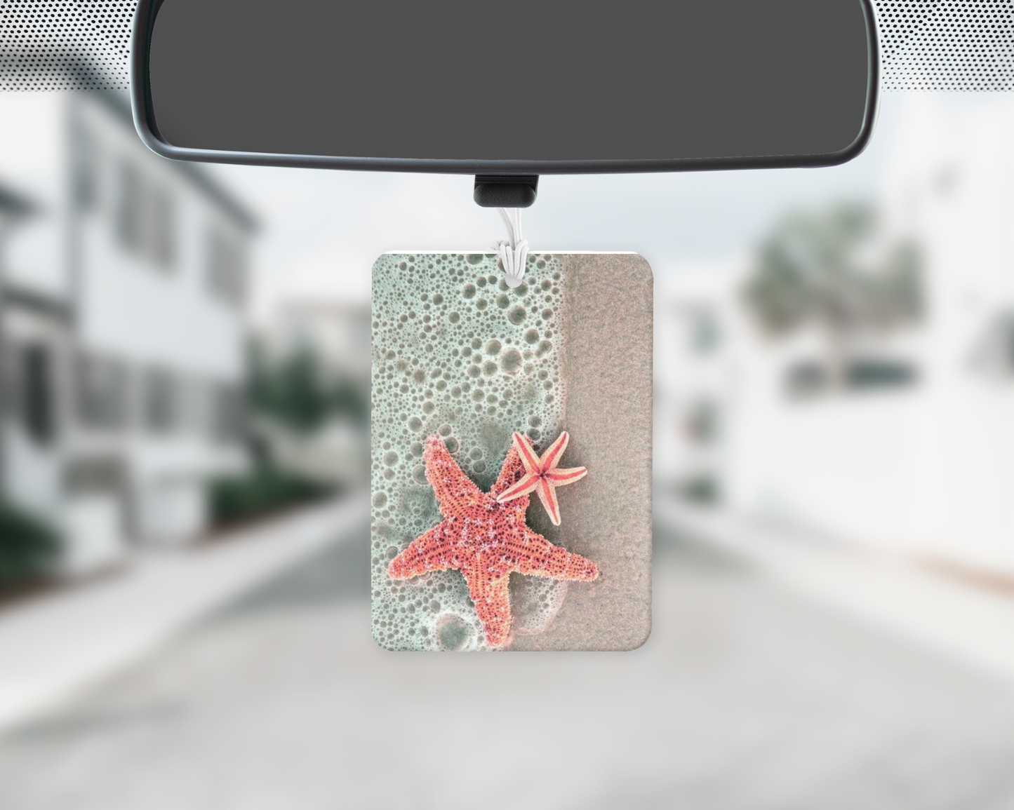 Beach star car freshie