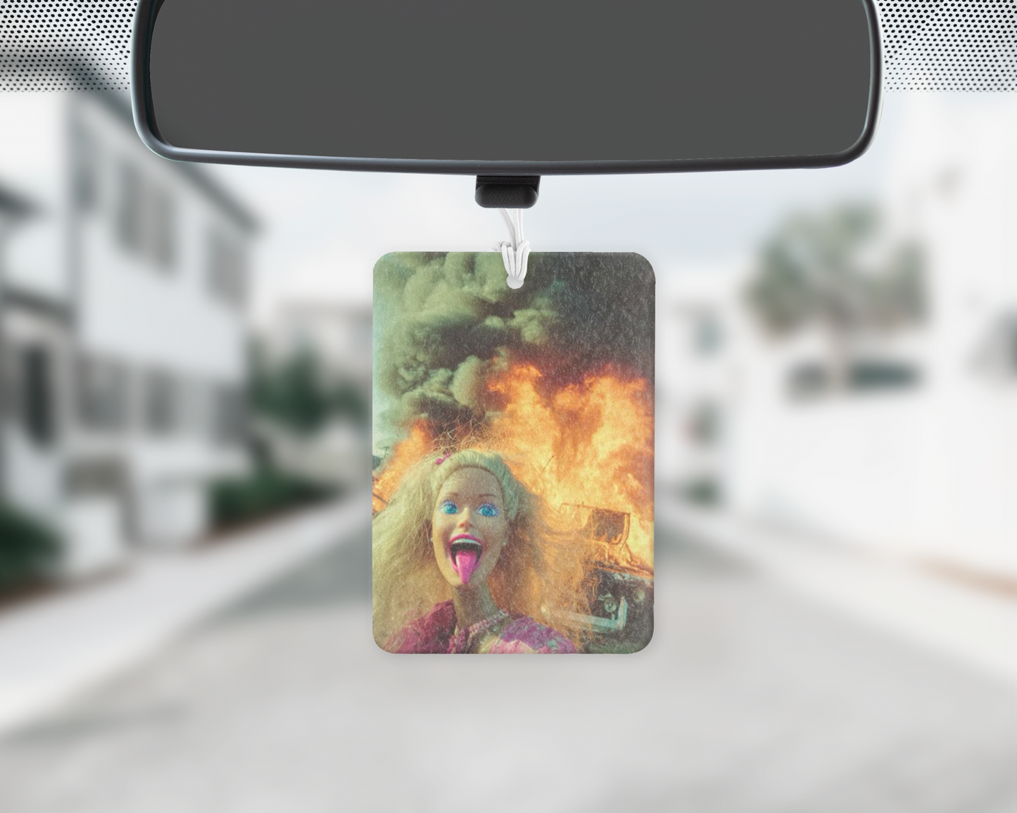 Mental fire car freshie