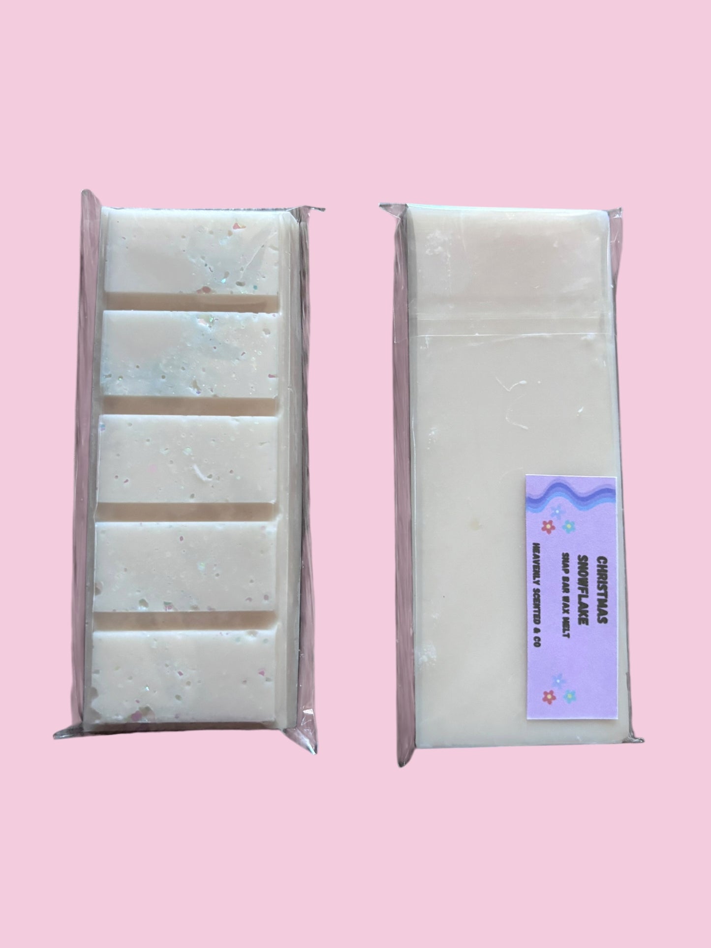 Christmas snowflake snapbar wax melt