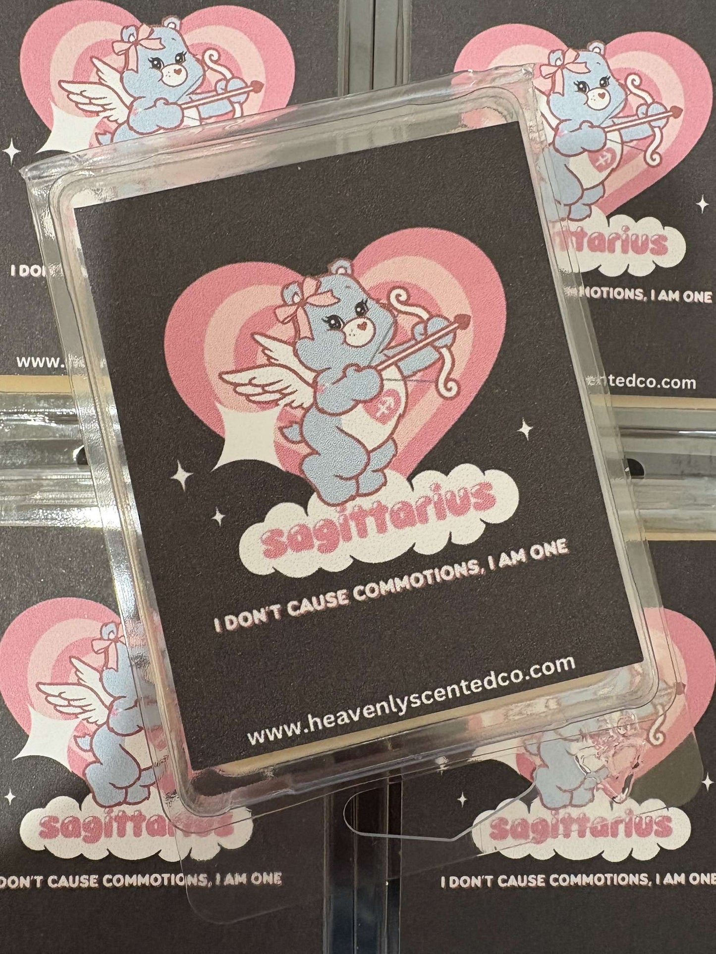 Sagittarius clam shell wax melt