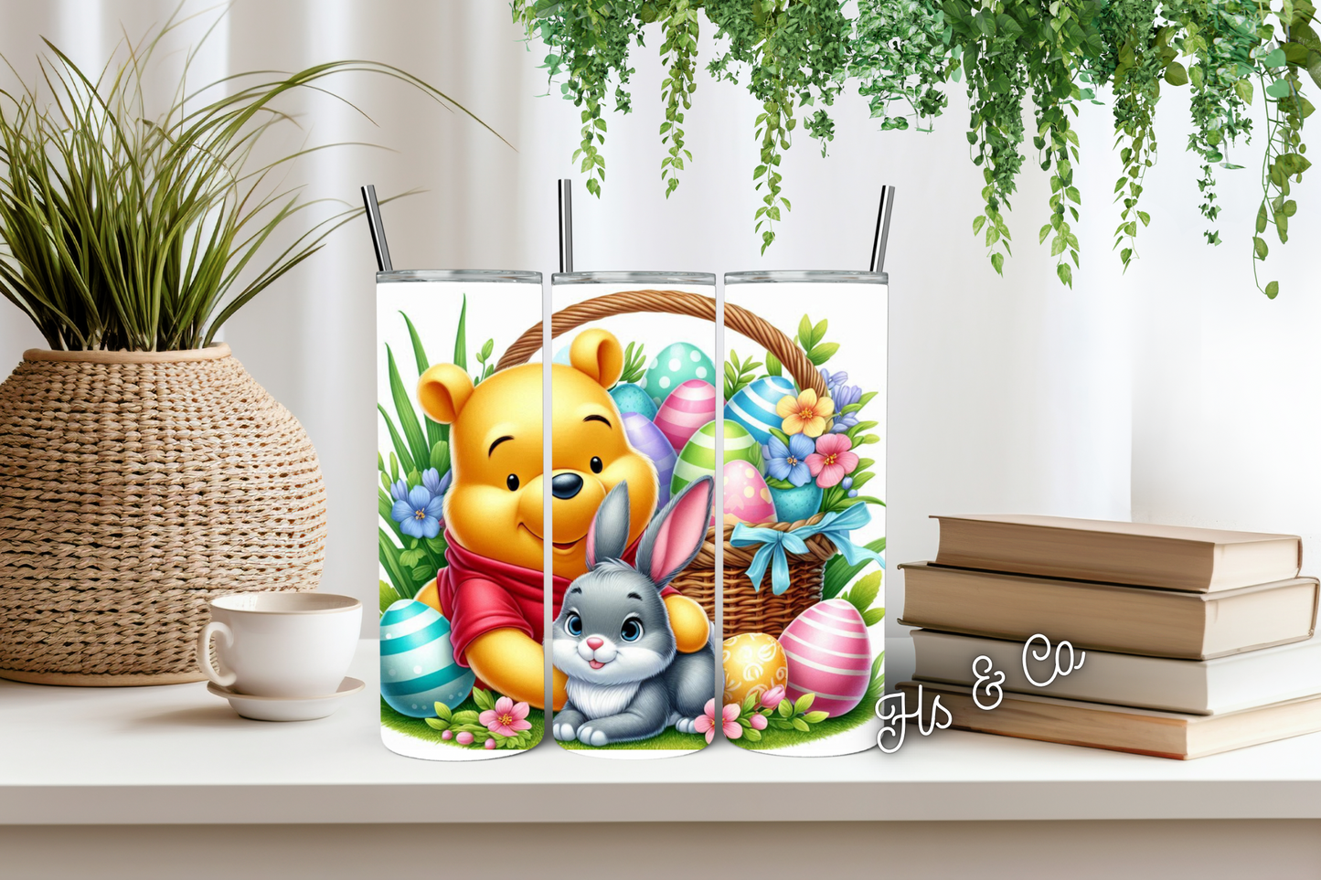 Winnie #2 Easter tumbler