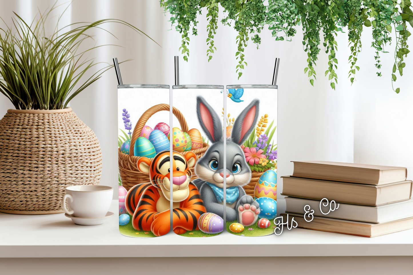 Tigger Easter tumbler