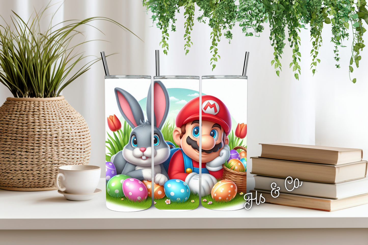 Mario Easter tumbler
