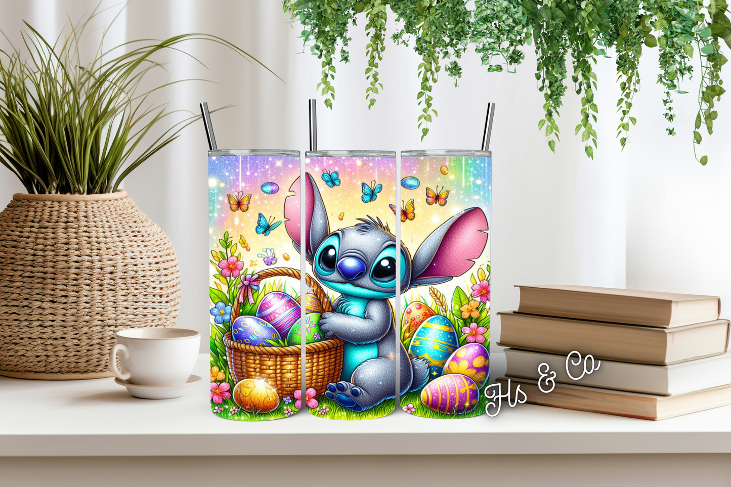 Stitch #1 Easter tumbler