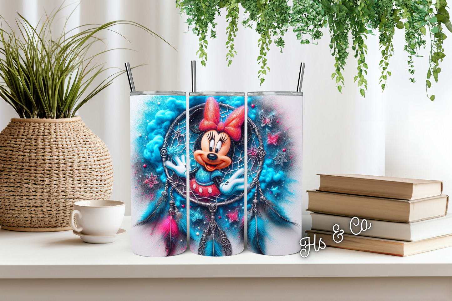 Minnie dream catcher tumbler