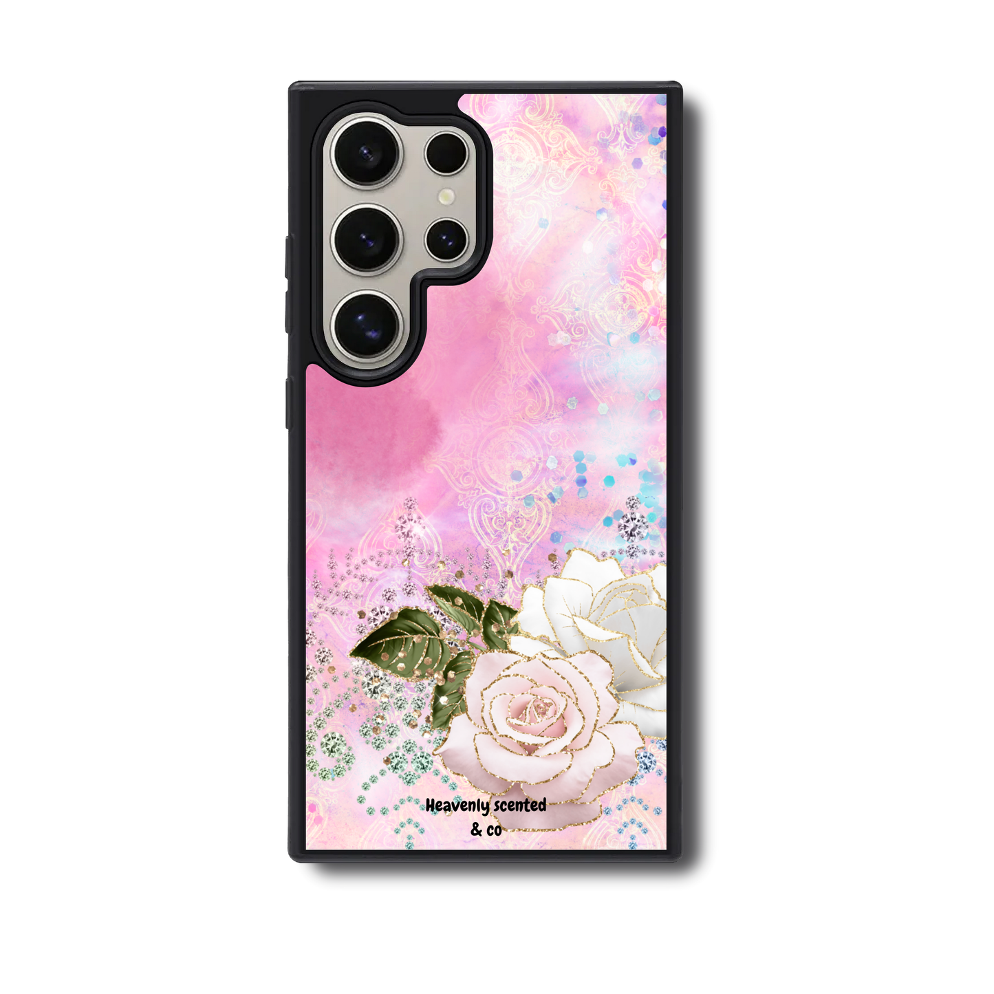 Pastel rose Samsung case