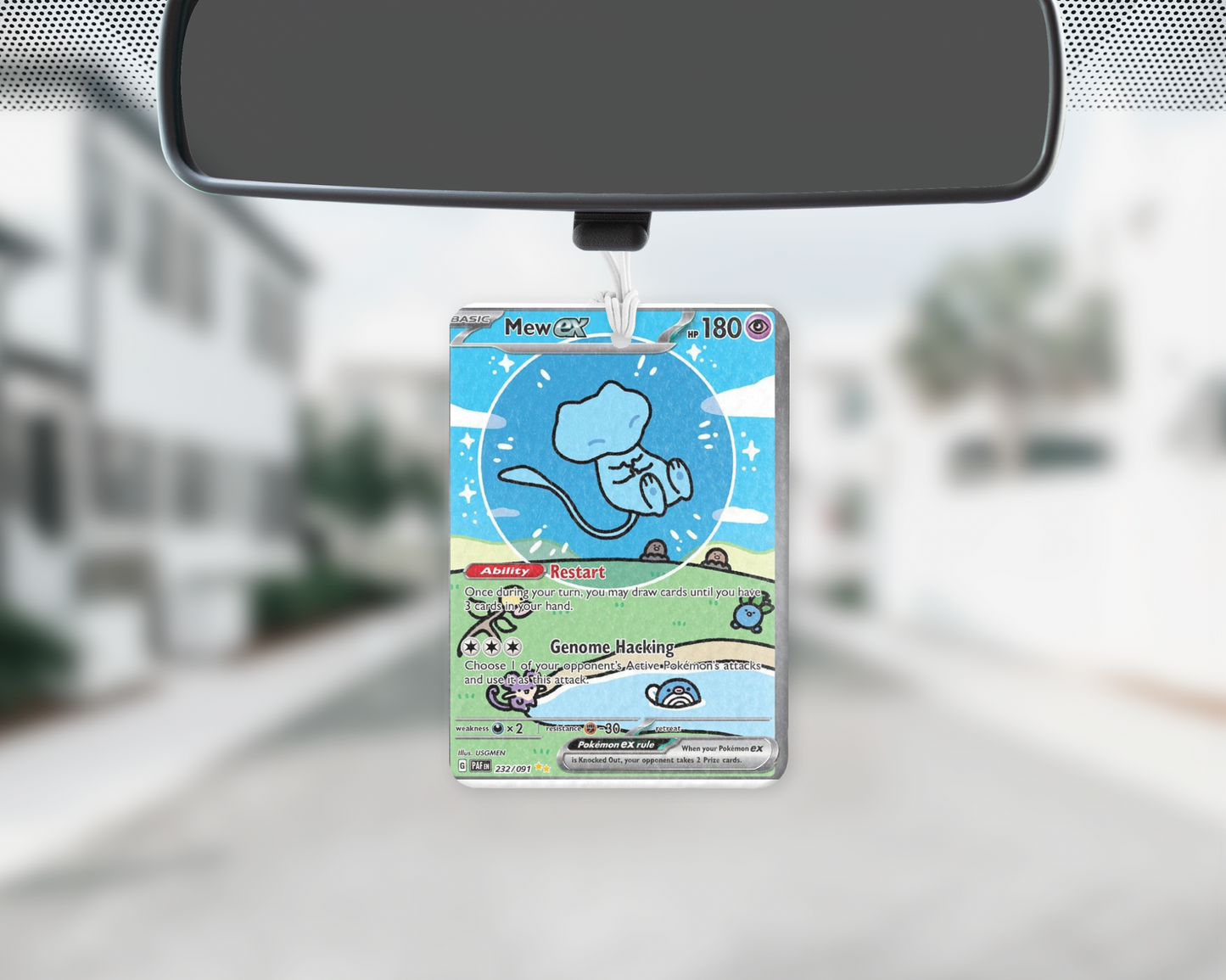 Bubble car freshie