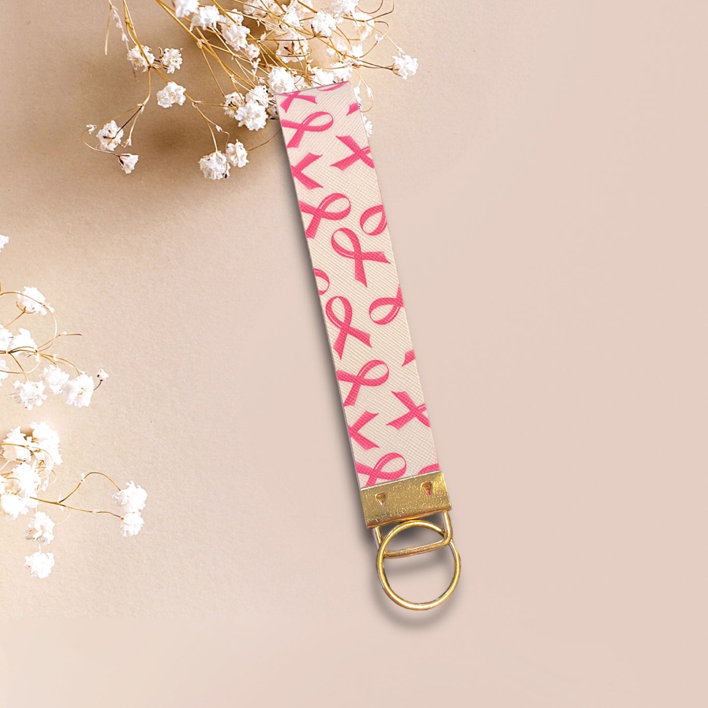 Breast cancer key fob