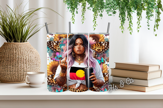 Pride and proud design #2 tumbler