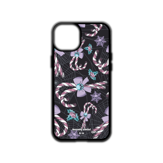 Creepy candy cane iPhone case