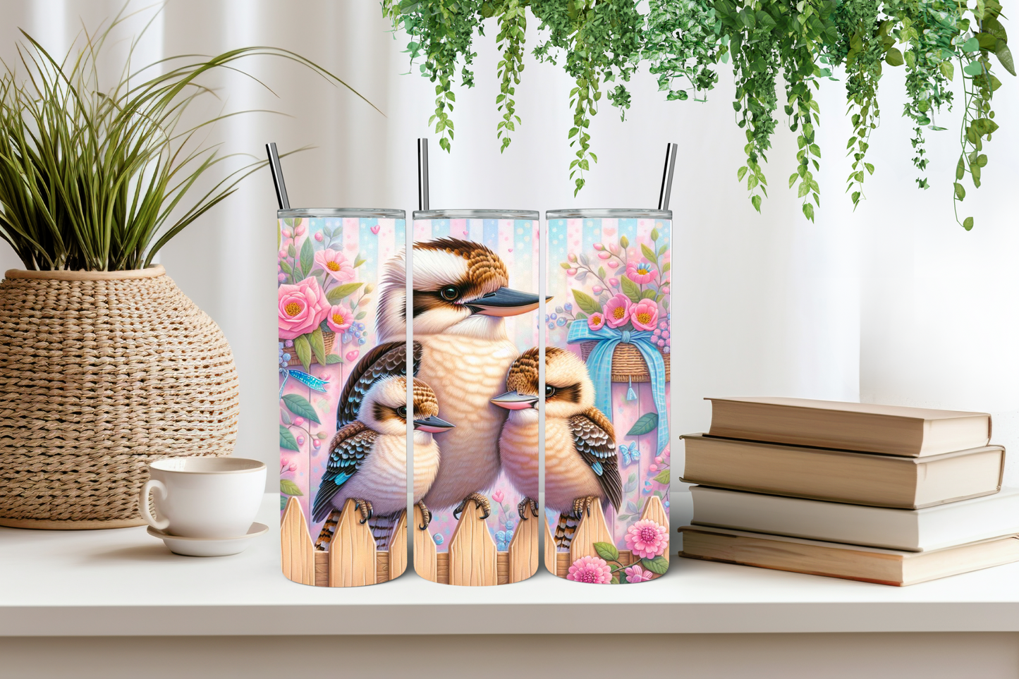 Kookaburra family tumbler