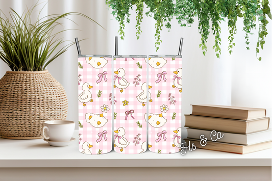 Bow Duckie tumbler