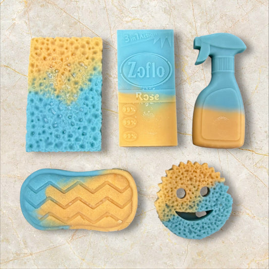 Blueberry muffins mini cleaning set wax melts