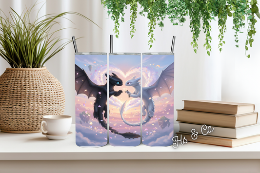 Dragon love tumbler