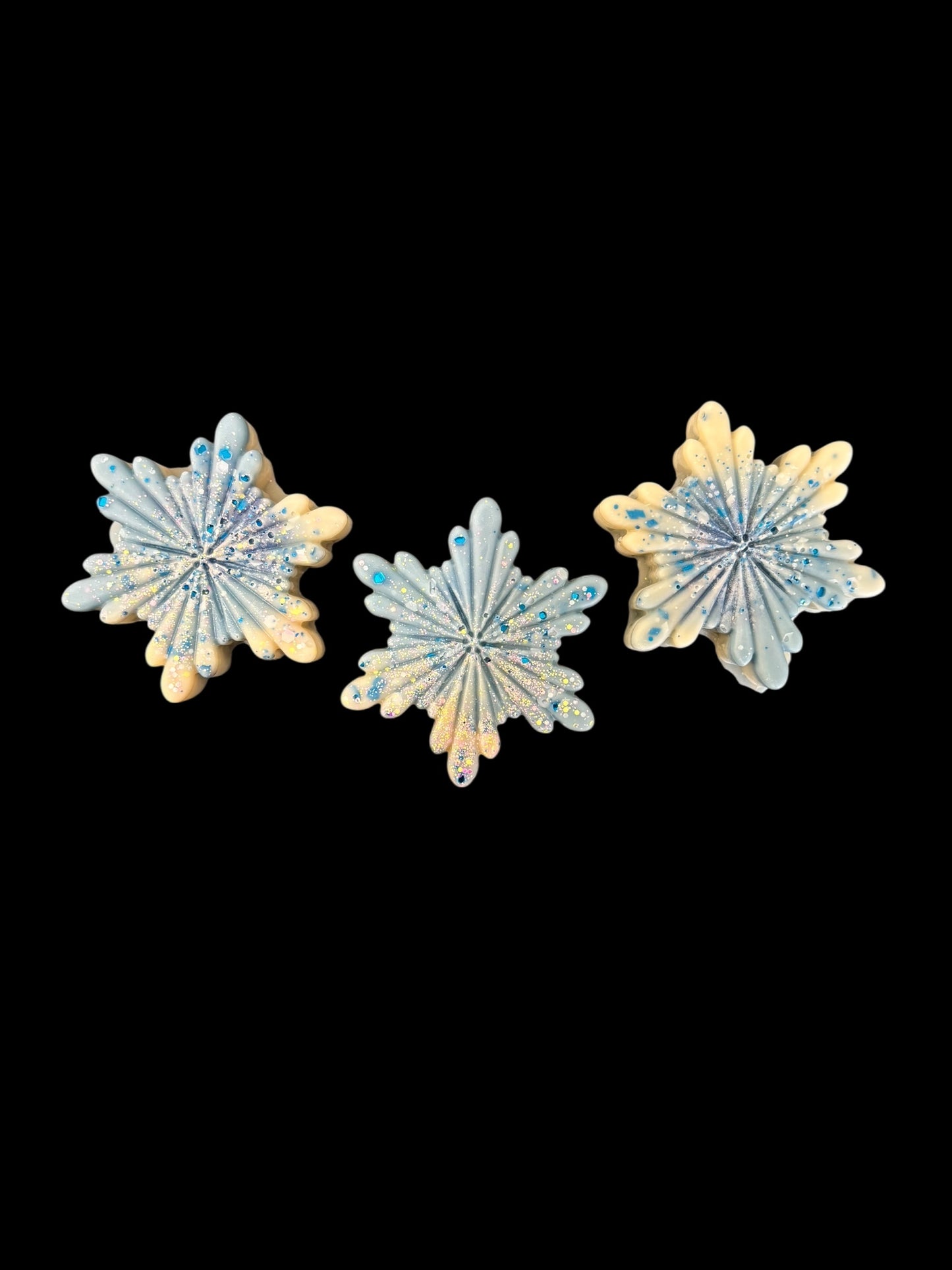 Snowflakes wax melt