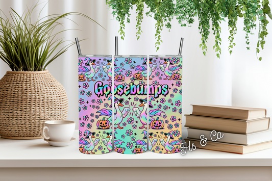 Goosebumps tumbler